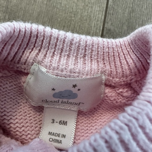 Baby girl sweater and bow set 
Cloud island 3-6 m - Picture 3 of 8